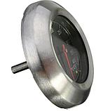 Термометр для мангала гриля и барбекю от 50°С до 450°С с белой шкалой, фото 4