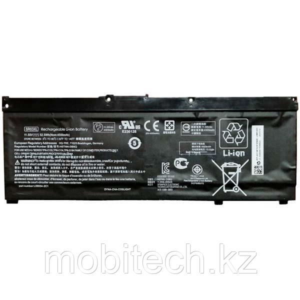 Аккумуляторы HP SR03XL 11.55v 4550мАч 52Wh HP Gaming 15-cx батарея аккумулятор ORIGINAL