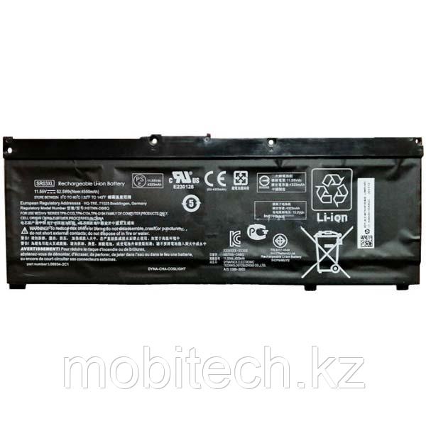 Аккумуляторы HP SR03XL 11.55v 4550мАч 52Wh HP Gaming 15-cx  батарея аккумулятор ORIGINAL