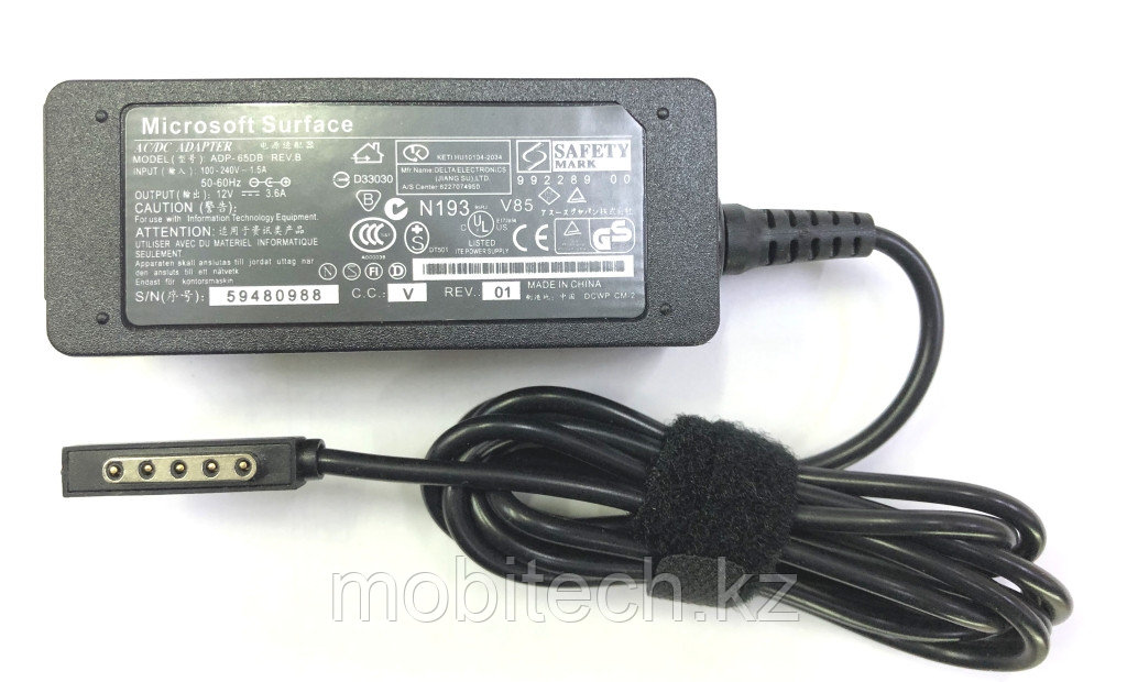 Блоки питания Microsoft Sorface 1 pro, 2 pro, 12V 3,6A 43,8W А1244