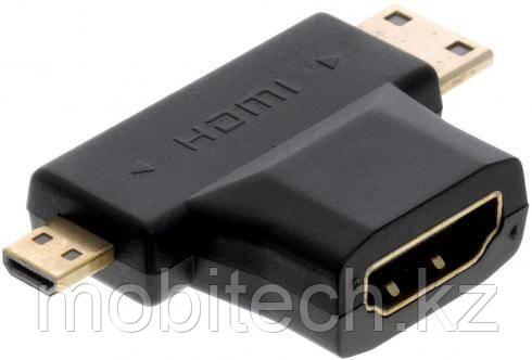 Блоки питания Переходники HDMI мама  hdmi mini micro hdmi