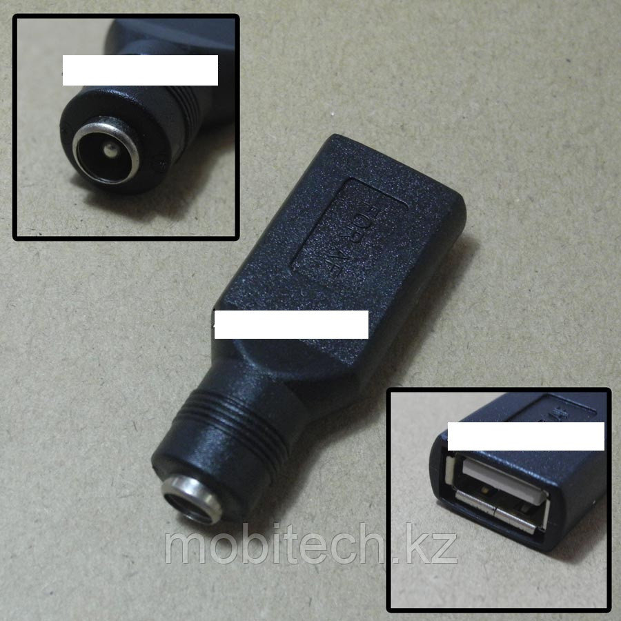Блоки питания Переходники USB DC Мама 5.5 * 2.1 мм Мама на