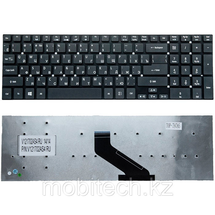 Клавиатуры Acer aspire 5755 V3-571 V3-772G V5-561 клавиатура c RU/ EN раскладкой