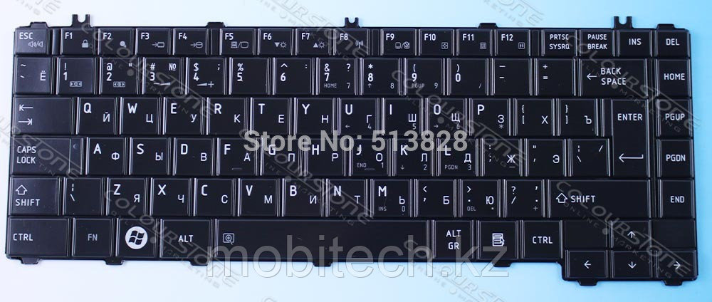 Клавиатуры Toshiba C600 C600D C645 L600 L600D L640 L640D L700 L730 RU/EN new P/N: 6037B0048208