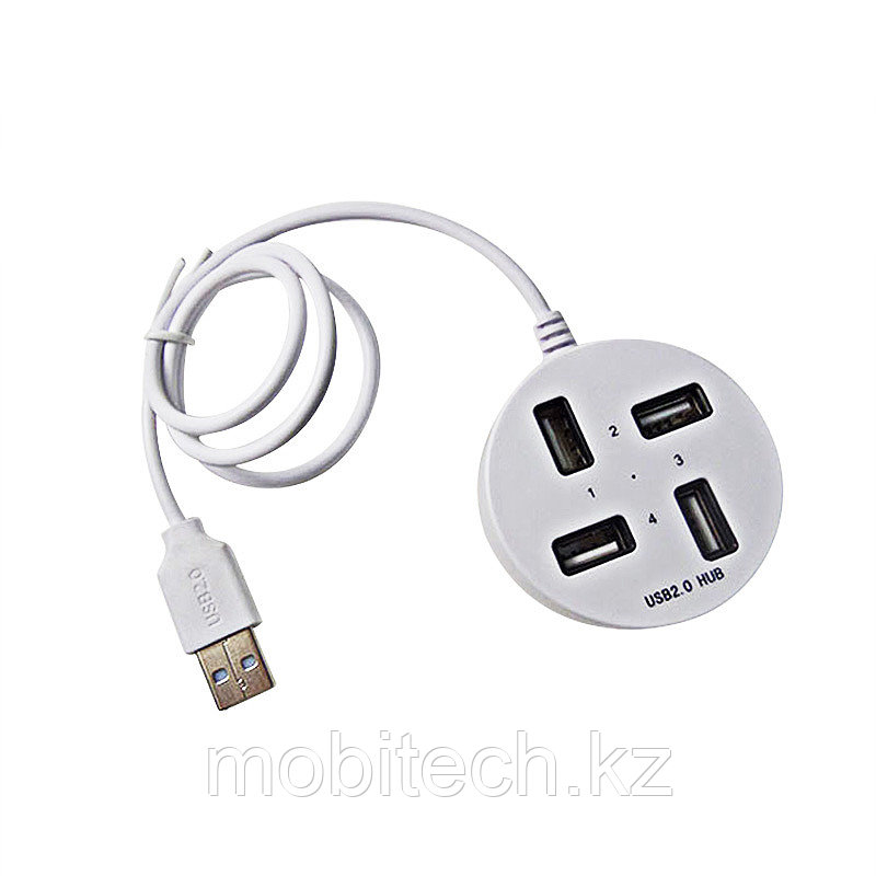 Переходник USB 2.0 HUB 4 port P-1703 - фото 1 - id-p80757765