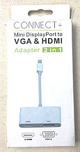 Разное Переходник Mini Display Port to 2 в 1 VGA & HDMI
