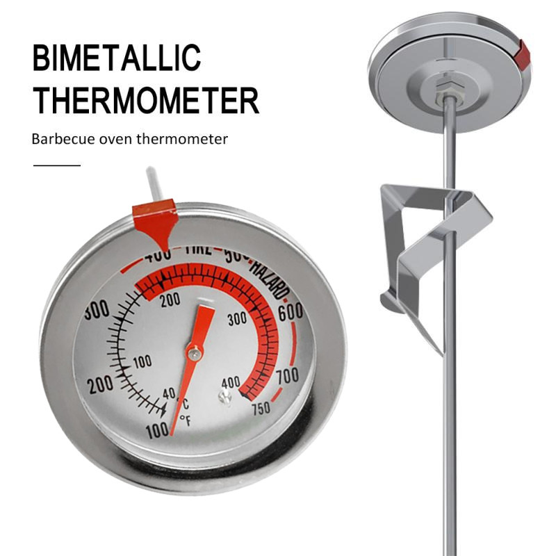 Термометр для для барбекю и стейка от 40 до 400 °С с щупом 13 см