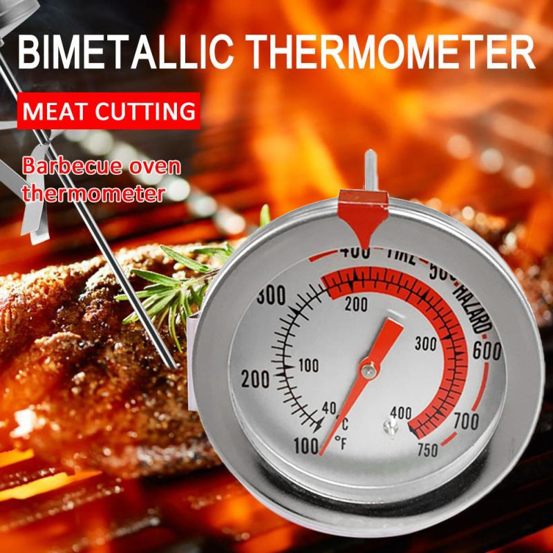 Термометр для для барбекю и стейка от 40 до 400 °С с щупом 13 см - фото 2 - id-p80759101