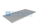 Решетка Gidrolica Step Pro 490х990мм - стальная ячеистая оцинкованная преснастил настил Гидролика, фото 5