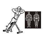 Скамья для мышц спины 120кг Россия, фото 3