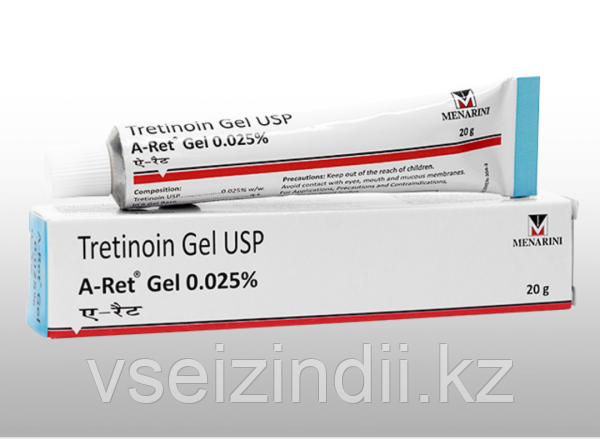 Третиноин гель от прыщей и морщин menarini tretinoin gel usp 0,025%