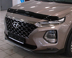 Дефлектор капота Hyundai Santa Fe 2018+