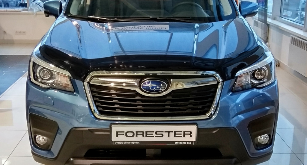Мухобойка (дефлектор капота) Subaru Forester 2018+