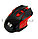 Беспроводная игровая мышь оптическая USB 6 кнопок 1600 dpi HP 2.4 GHZ Wreless mouse черно-красная, фото 3