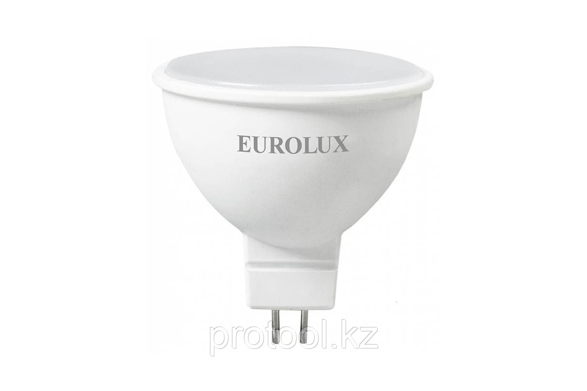 Лампа светодиодная LL-E-MR16-7W-230-2,7K-GU5.3 (рефлектор, 7Вт, тепл., GU5.3) Eurolux