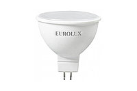 Лампа светодиодная LL-E-MR16-7W-230-4K-GU5.3 (рефлектор, 7Вт, нейтр., GU5.3) Eurolux