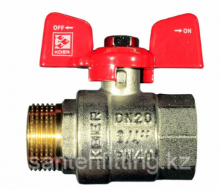 Кран шаровый KOER 3/4" ГШБ (KR.218)