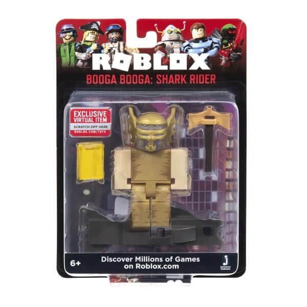 Roblox ROB0304 Фигурка героя Booga Booga: Shark Ride (Core) с аксессуарами