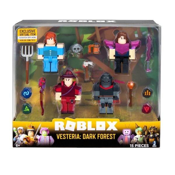 Roblox ROG0165 Фигурки героев Vesteria: Dark Forest 4 шт с аксессуарами - фото 1 - id-p80824244
