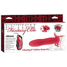 PIPEDREAM VIBRATING HOLLOW STRAP-ON 23 СМ (В НАЛИЧИИ В АСТАНЕ )
