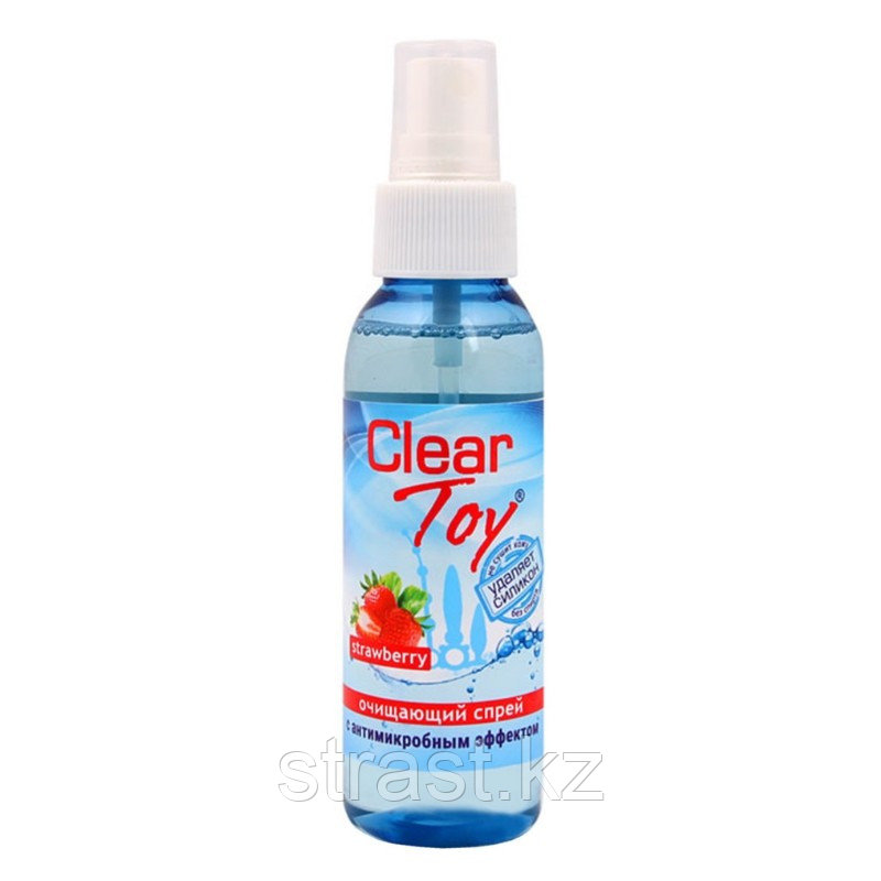 ОЧИЩАЮЩИЙ СПРЕЙ ''CLEAR TOY STRAWBERRY'' С АНТИМИКРОБНЫМ ЭФФЕКТОМ, 100 МЛ