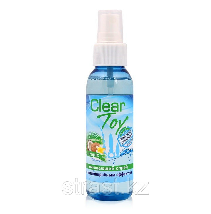 ОЧИЩАЮЩИЙ СПРЕЙ ''CLEAR TOY TROPIC'' С АНТИМИКРОБНЫМ ЭФФЕКТОМ, 100 МЛ