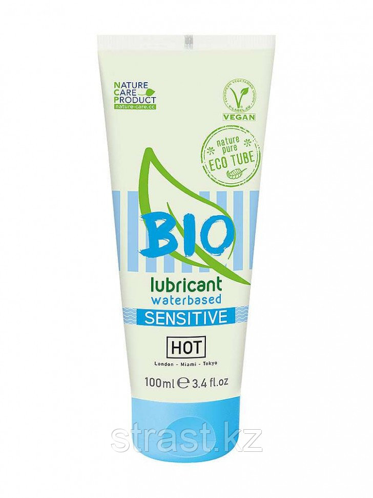 ИНТИМНЫЙ ГЕЛЬ-ЛУБРИКАНТ HOT BIO SENSITIVE, НА ВОДНОЙ ОСНОВЕ, 50 МЛ