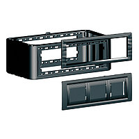 DKC Вертикальное расширение напольной башенки BUS, Чёрное