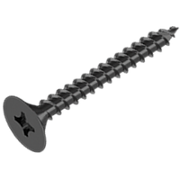 Шуруп для г/к черный 3,5х16 (круп.шаг) упаковка