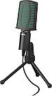 Настольный микрофон Ritmix RDM-126 (Black-Green)