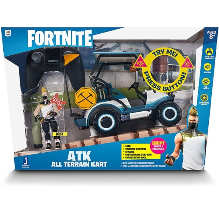 Машина на пульте управления с фигуркой Fortnite