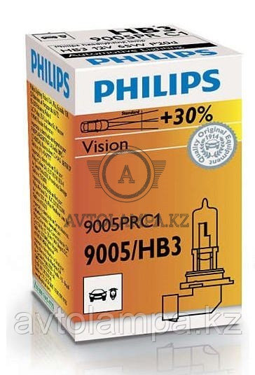 9005PVC1 HB3 12V 65W Philips Premium Vision Штатная галогенная лампа