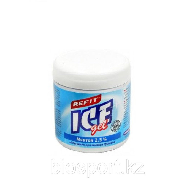 Refit Ice Gel, Охлаждающий гель 2,5% ментола, 230 грамм