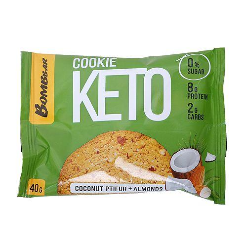 Печенье BombBar - KETO Сookie (Кокос с миндалём), 40 гр