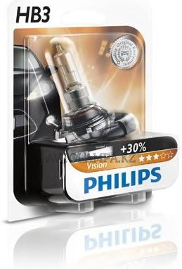 9005PVB1 HB3 12V 65W Philips Premium Vision Штатная галогенная лампа, фото 1