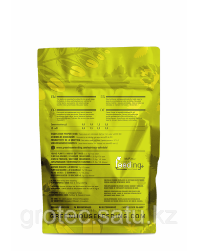 Сухое удобрение Powder Feeding Grow 125gr - фото 2 - id-p80849814