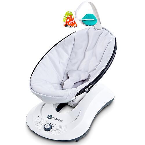 Кресло-качалка 4moms RockaRoo Серебристая