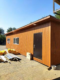 Бытовка с наружной отделкой