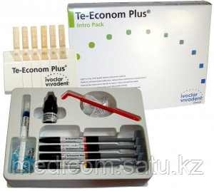 Пломбировочный материал светового отверждения "Te-Econom Plus Intro Pack", 4 шприца