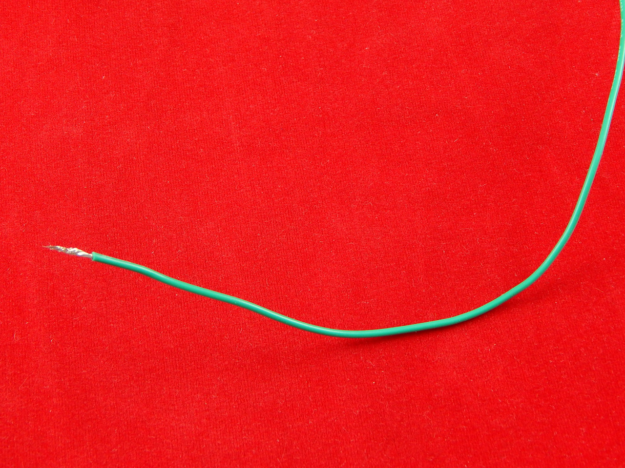 Провод 20AWG Зеленый (1 м.) - фото 1 - id-p80873380