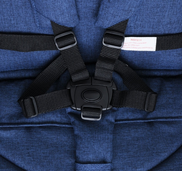 Прогулочная коляска Pituso Smart Jeans джинсовый лен