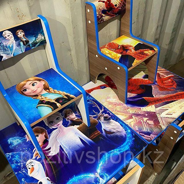 Детский стол с двумя стульчиками Человек-паук - фото 2 - id-p80893239