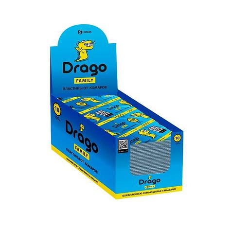 Пластины от комаров Drago 10 шт, фото 2