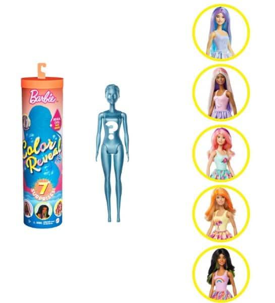 Barbie Color Reveal 3 серия - фото 1 - id-p80898262