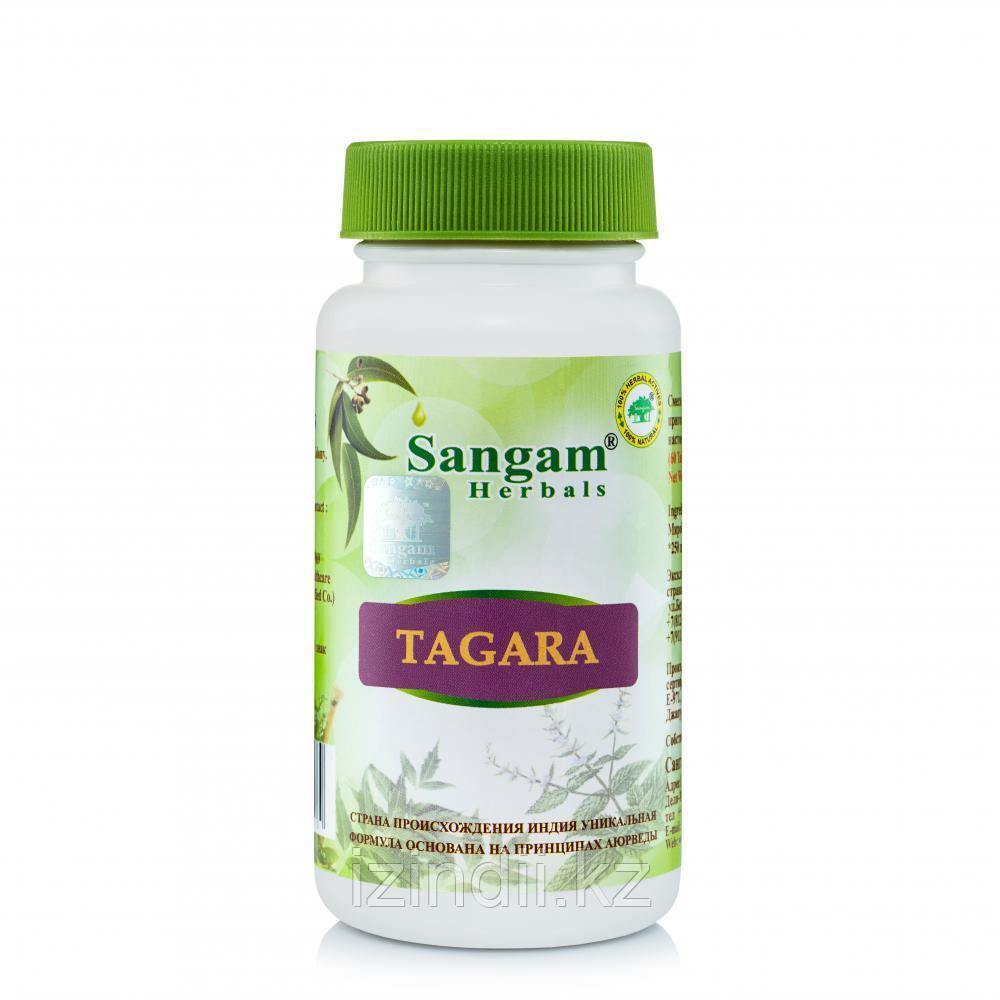 Тагара - натуральное и эффективное успокоительное средство, 60 таб.Tagara, Sangam