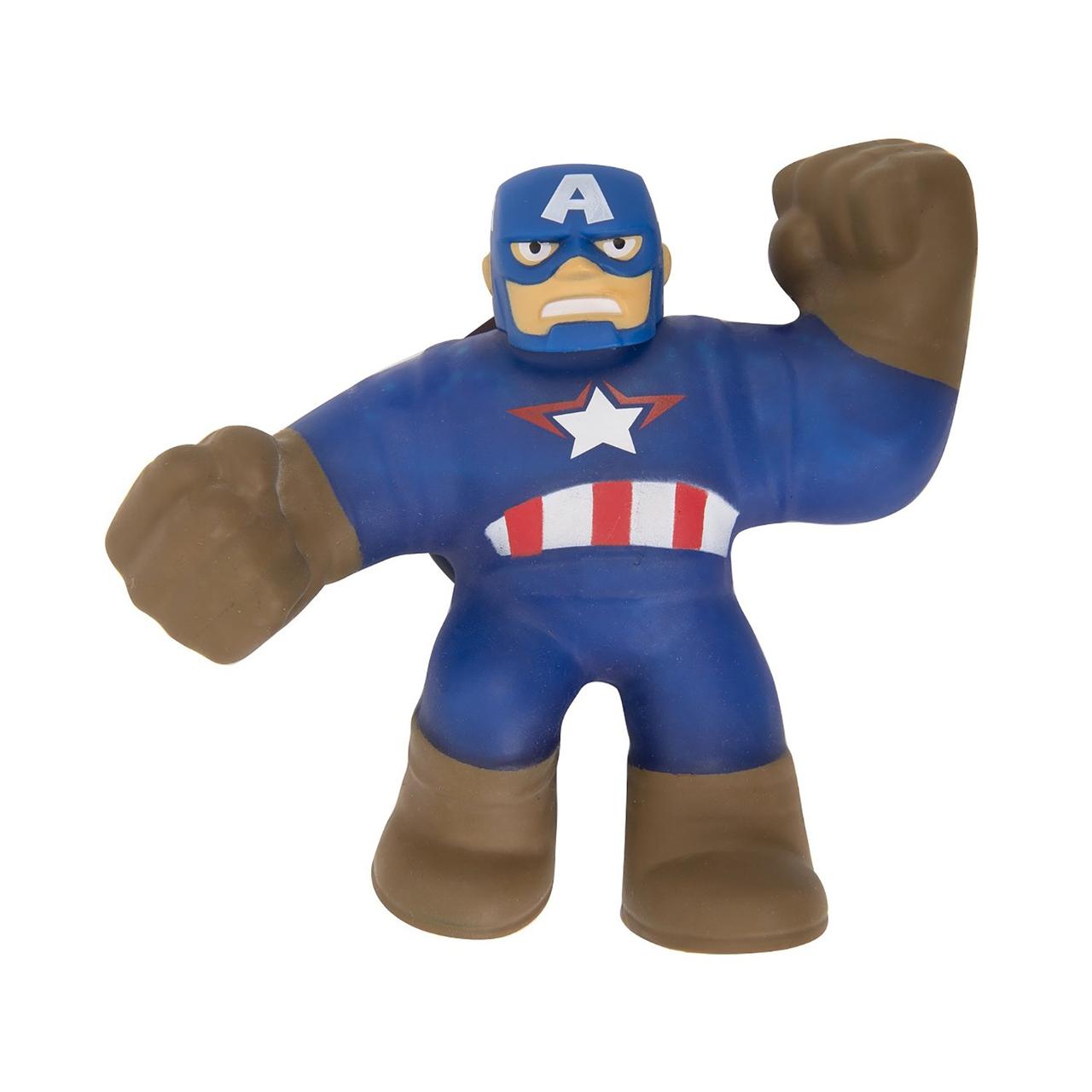 Гуджитсу Капитан Америка. Тянущаяся фигурка Goojitzu Captain America