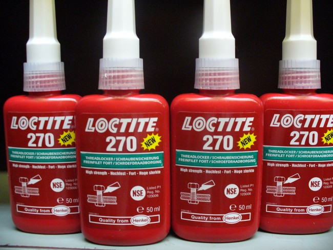 Loctite 270 (50мл) фиксатор резьб высокой прочности - фото 3 - id-p77660536