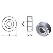 Пластина RNUM - 120400 Т5К10(Н30) круглая диаметр внешний = 5мм (12114) со стружколомом