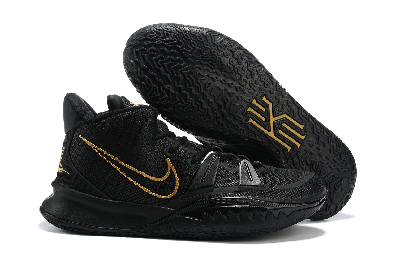 Баскетбольные кроссовки Nike Kyrie 7 (VII ) Black / Gold