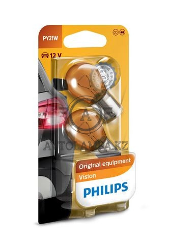 PHILIPS 12496 PY21W 12V amber yellow
